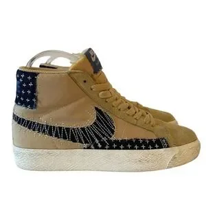 nike sb zoom blazer mid sashiko sesame